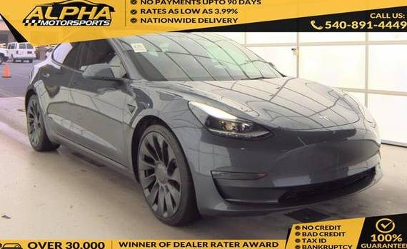 TESLA MODEL 3 2022 5YJ3E1EC3NF277239 image